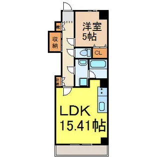 Bloom【3階】の間取り