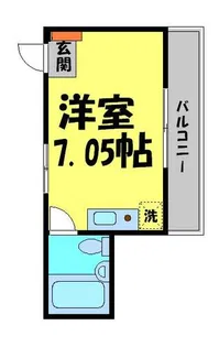 リベラール美園【202号室】の間取り