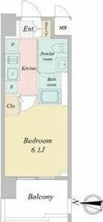 Live Casa堀田【11階】の間取り