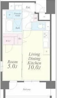 クリスタル丸の内【1階】の間取り