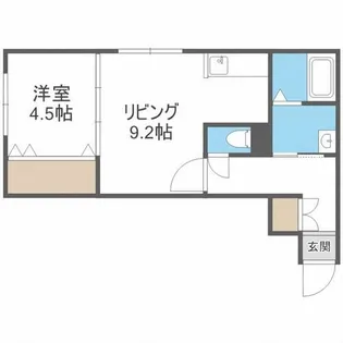 infinite HOROHIRABASHI【5階】の間取り