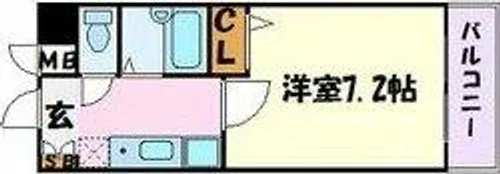 グリーンヒルズ千種【3階】の間取り