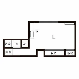 Y’s環状通東【206号室】の間取り