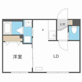 パリスガーデン山の手【3階】の間取り