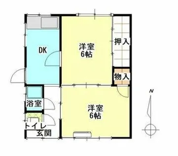 愛知県小牧市間々本町【アパート】の間取り