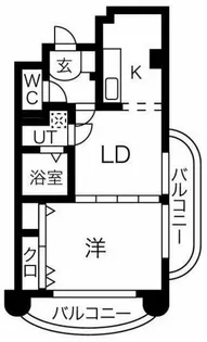 さくらHills YAGOTO【1階】の間取り