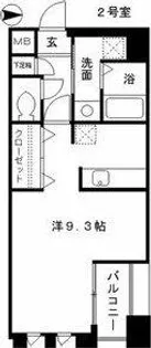 アンナマリー ミズホ【4階】の間取り
