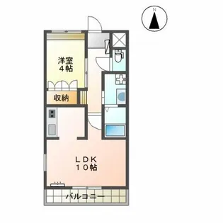 リリーガーデン【2階】の間取り