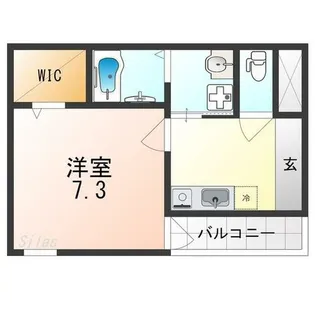 大阪府堺市北区百舌鳥梅北町4丁【アパート】の間取り
