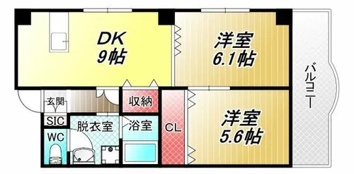 K’sマンション【3階】の間取り