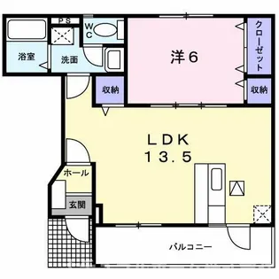 マーベラス【1階】の間取り