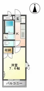 ベネッセ・黒川【2階】の間取り