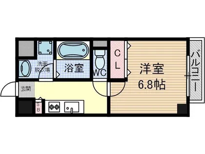 ピュール【5階】の間取り