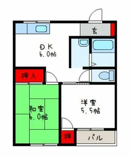 Bビレッジ【1階】の間取り