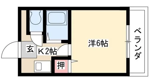スノーランド城西【201号室】の間取り