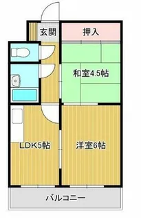 ブリリアンマンション【6階】の間取り