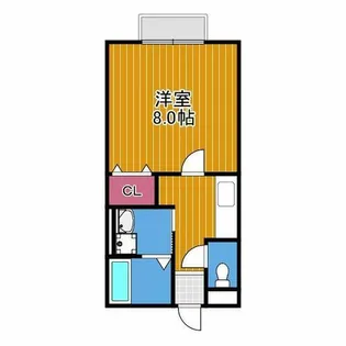 エスペランス【2階】の間取り