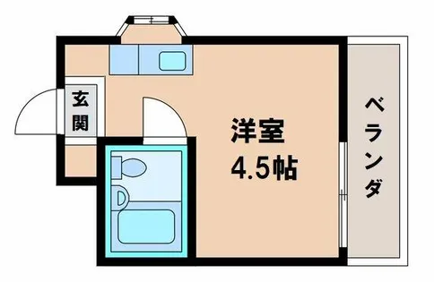 ハイムポプリ【3階】の間取り
