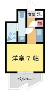 インターフェルティR2甲子園【1005号室】の間取り