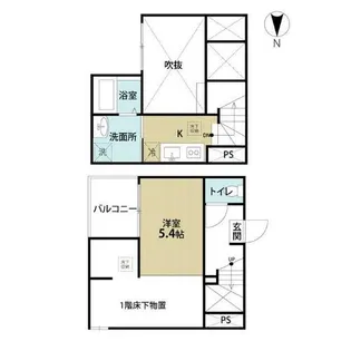 Classe上流【2階】の間取り