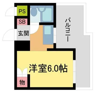 モンセリーチェ甲東園【406号室】の間取り
