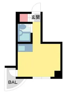 インターフェルティR2甲子園【607号室】の間取り