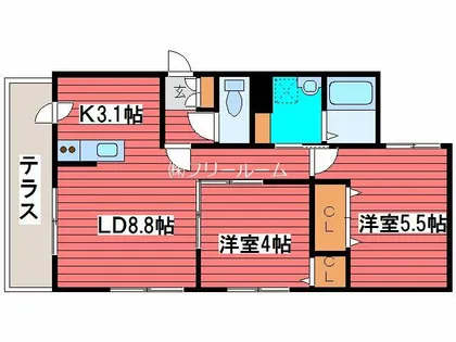ステラ トレス【1階】の間取り