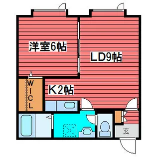 オリーブガーデン【2階】の間取り