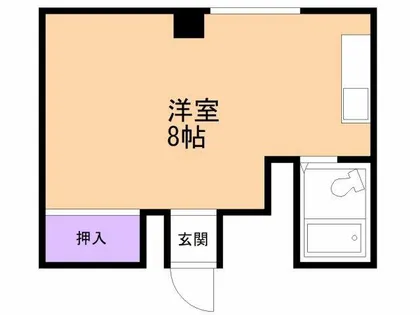 蘭東コーポ【302号室】の間取り