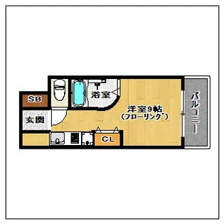 ルネスロワール東公園【10階】の間取り