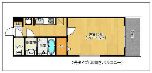 Aspirant【3階】の間取り