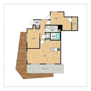 The TEN GOOD 祖原II【1階】の間取り