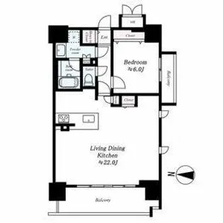 プレサンス ロジェ 泉【3階】の間取り