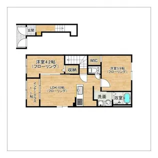 グランノアール青葉【2階】の間取り