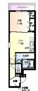 フジパレス中宮Ⅲ番館【1階】の間取り