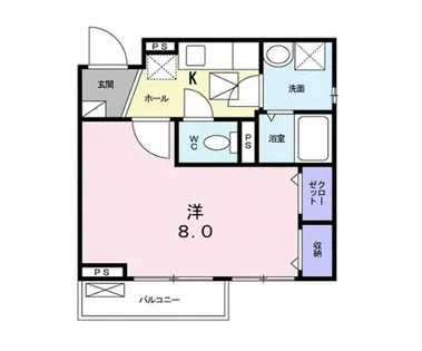 PROUD【2階】の間取り