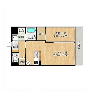 コンフォルト春日西II【3階】の間取り