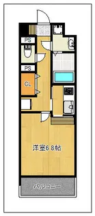 サムティ筥崎宮前【3階】の間取り