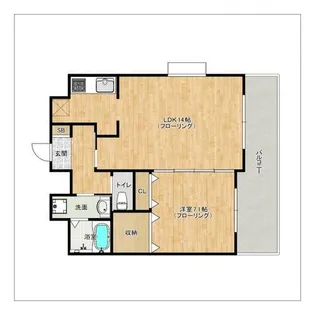サンスクエア【10階】の間取り