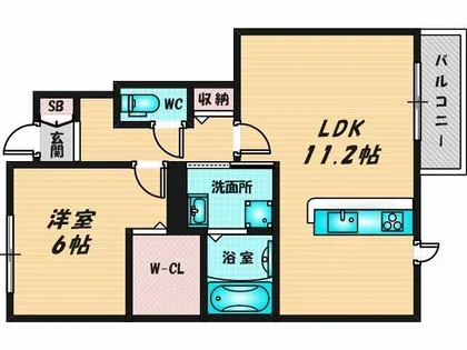 グランドール【1階】の間取り