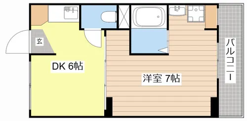 ヴィラナリー石山寺Ⅱ【303号室】の間取り
