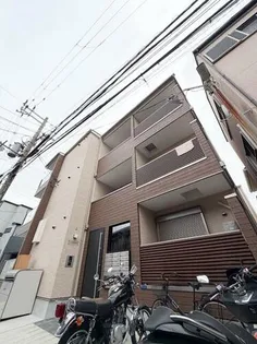 大阪府大阪市東住吉区住道矢田1丁目【アパート】の外観
