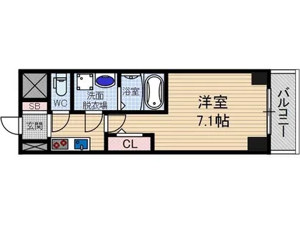 S-RESIDENCE千里丘【9階】の間取り