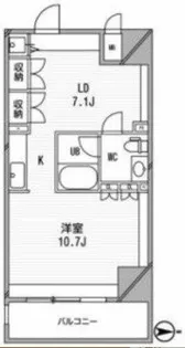 アーデンタワー南堀江【3階】の間取り