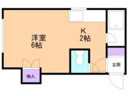 アークコート元町【2階】の間取り