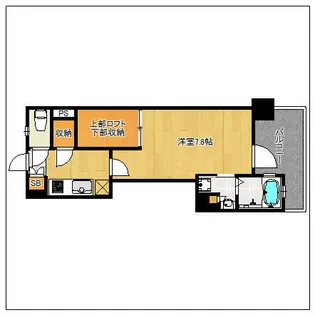 アクタス博多Vタワー【603号室】の間取り