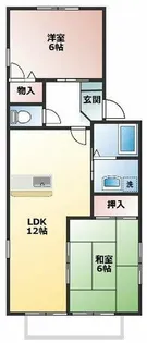 フレマリールK’s【1階】の間取り