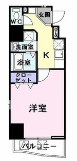 アゲート 白壁【9階】の間取り