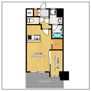 エンクレスト空港通り【6階】の間取り