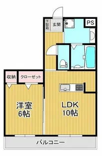 ディアコート【1階】の間取り